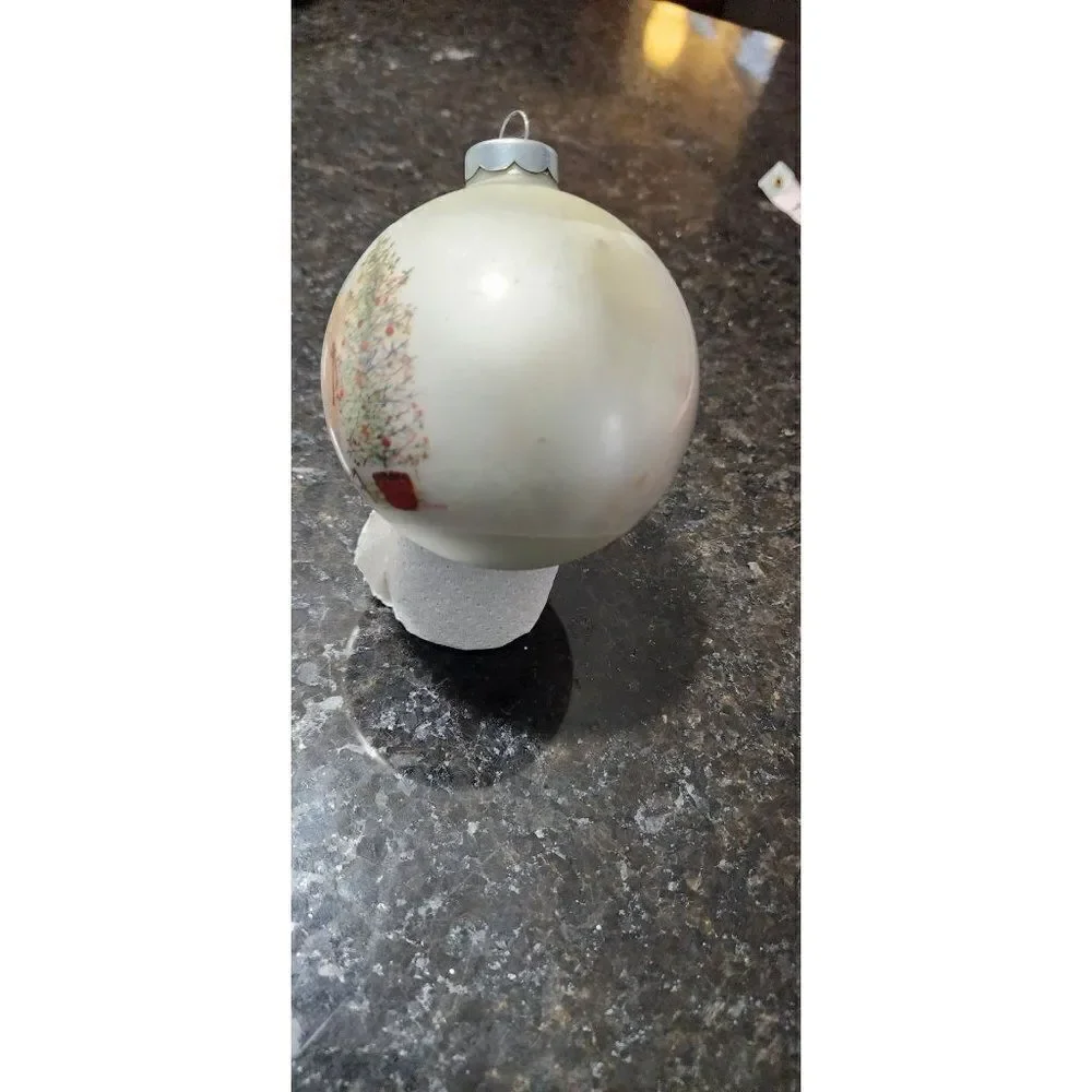 Vintage Holly Hobby Christmas Ball Ornament